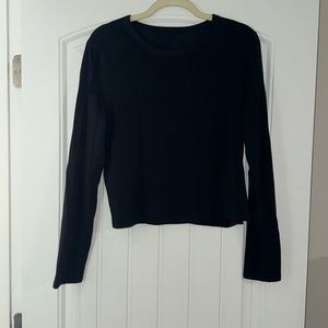 Lululemon Black Classic-Fit Cotton-Blend Long-Sleeve Shirt